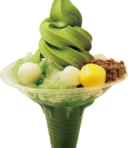 Shaved Ice (Matcha)(640 Cal.)