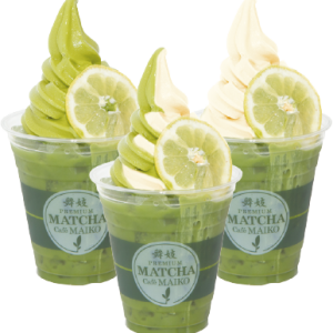 Matcha Tea Lemon Float(300-310 Cal.)