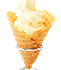 Soft serve (Vanilla)(260-310 Cal.)